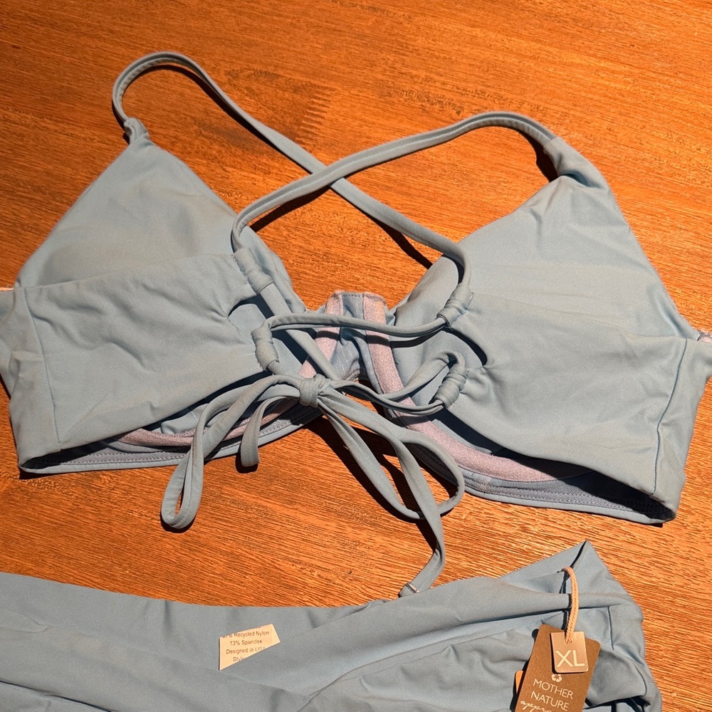 Swim Systems Poppy Blue Bikini Set | NWT - Picture 5 of 6